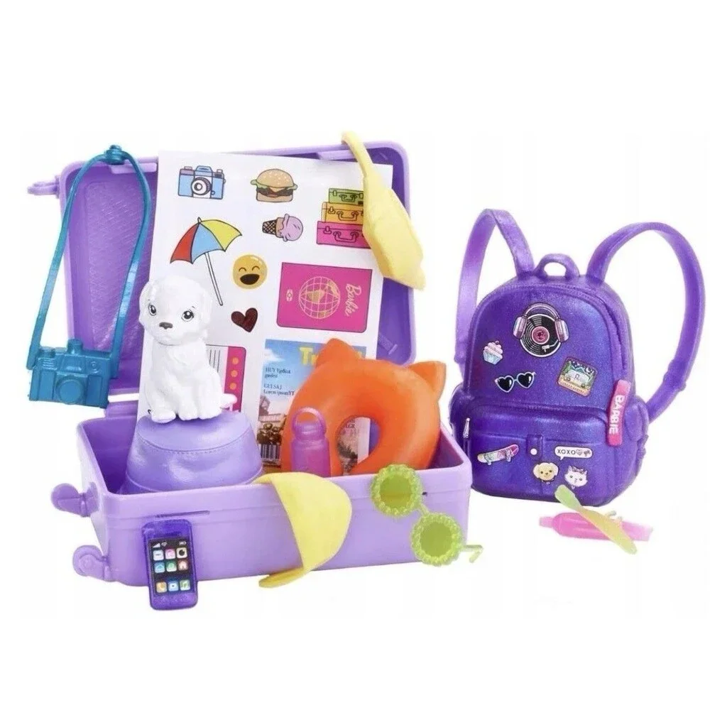 Mattel Barbie It Takes Two Teresa Travel Set HKB05 Doll 10+ Accessories NIB‎ New